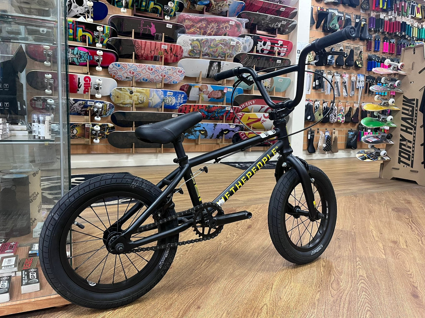 We The People BMX Bikes Matt Black We The People Riot 14 Inch Bike Matt Black