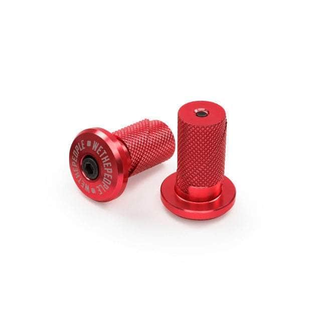 We The People BMX Parts Red We The People Supreme Barends Alloy CNC