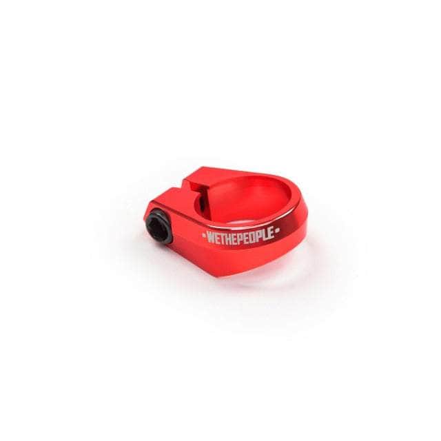 We The People BMX Parts Red We The People Supreme Seat Clamp Alloy 28.6mm