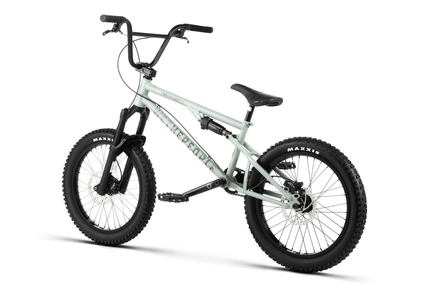 We The People BMX Bikes Matt Swamp Grey / 21.25 We The People Swamp Master Suspension Bike Matt Swamp Grey