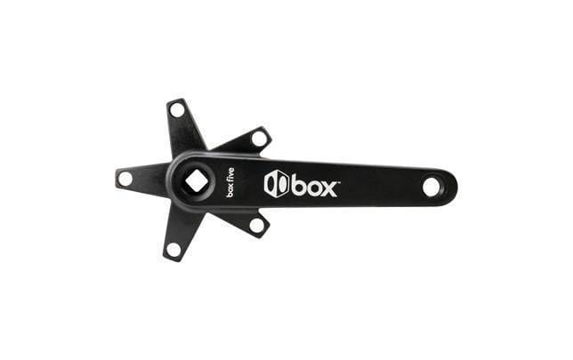 Box BMX Racing Box Five Square Taper Alloy Race Cranks Black