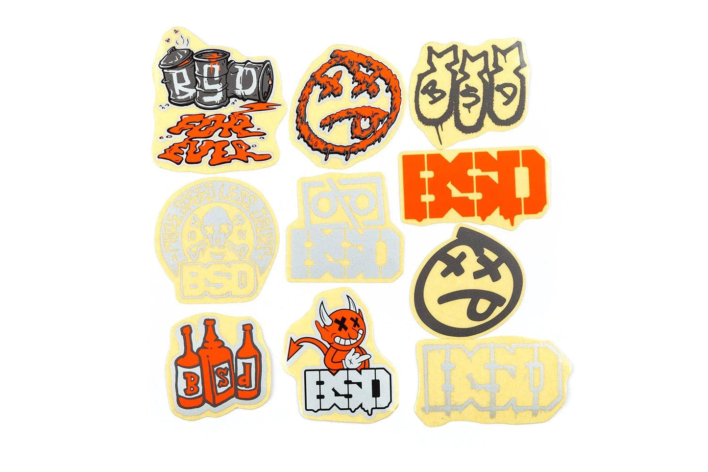 BSD BMX Parts BSD 2021 Assorted Sticker Pack
