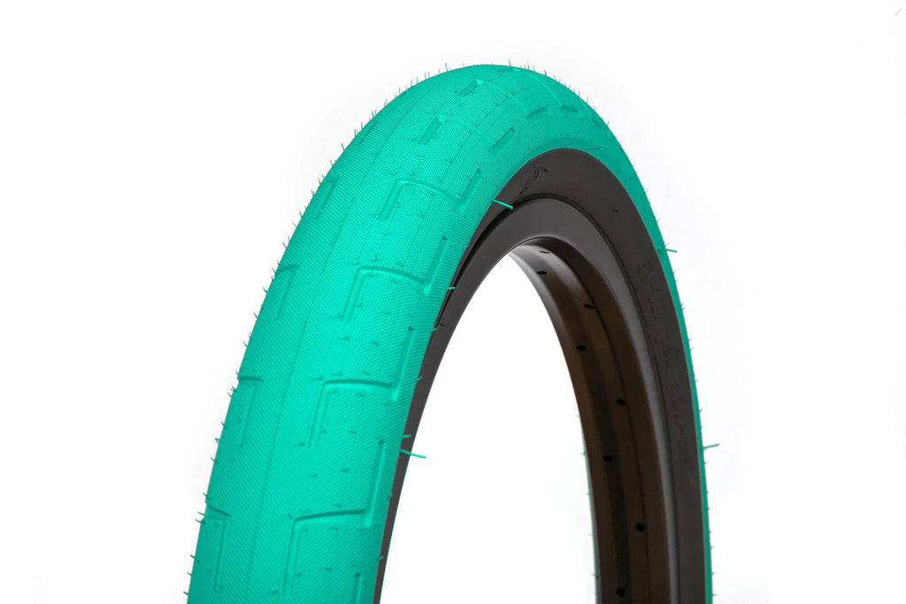 Teal bmx shop tires