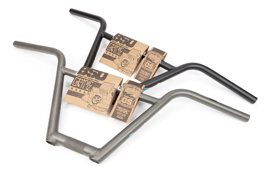 Manubrio BMX BSD Grime 4 Pezzi - Piatto, Grezzo O Nero, 22.2 O 25.4 Mm, 9 O 9.5 - 3