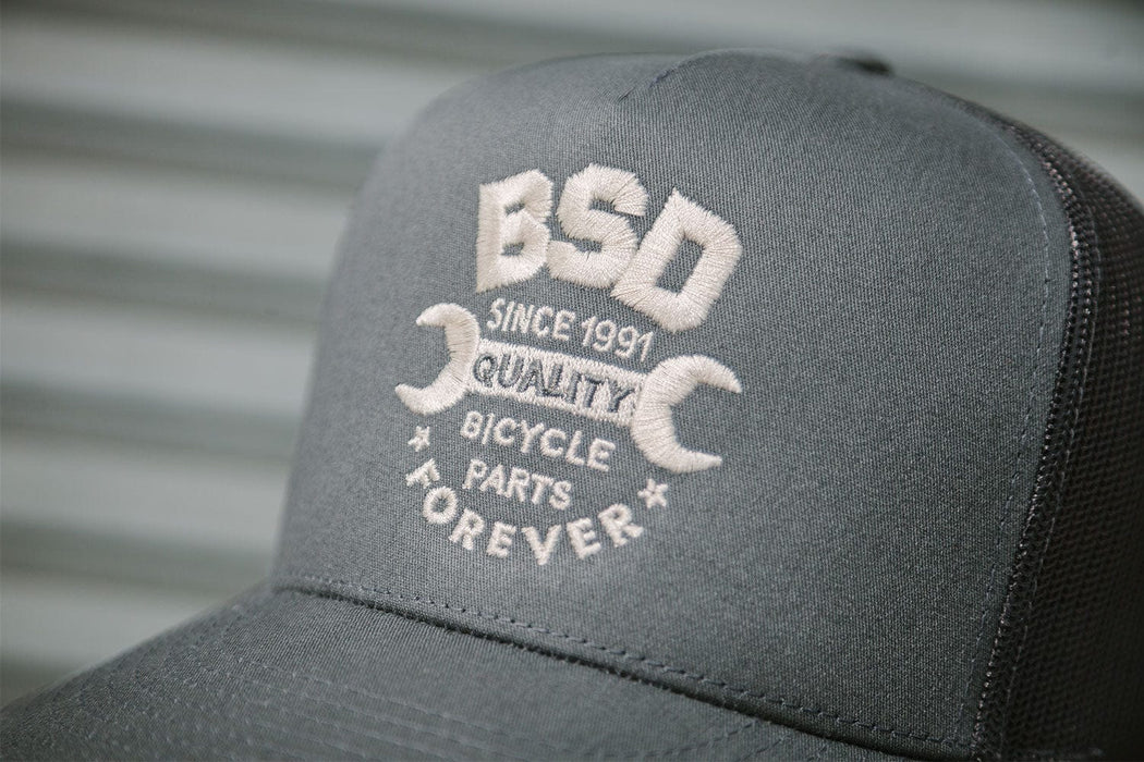 BSD Clothing & Shoes Grey BSD Workshop Trucker Cap