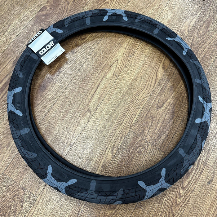Colony BMX Parts Grey / Black Camo / 2.35 Colony Griplock Tyre
