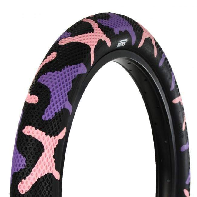 Purple fashion camo bmx tires