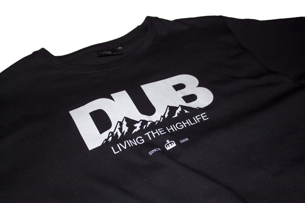 Dub BMX Clothing & Shoes DUB BMX Peak T-Shirt Black