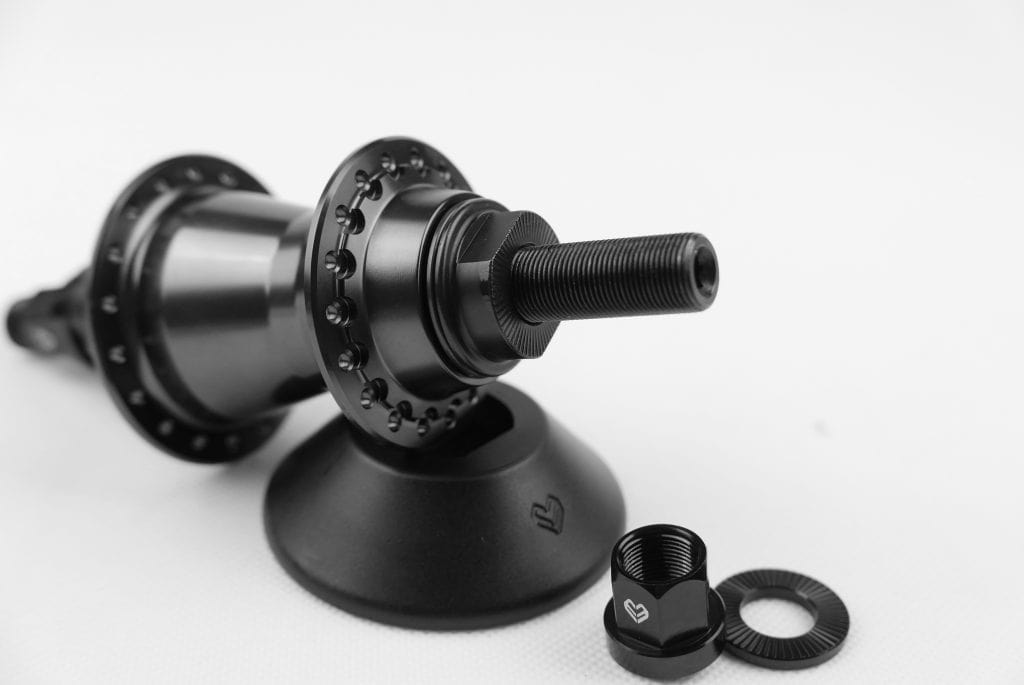 Eclat BMX Parts Eclat Cortex Cassette Hub with Hub Guards Black