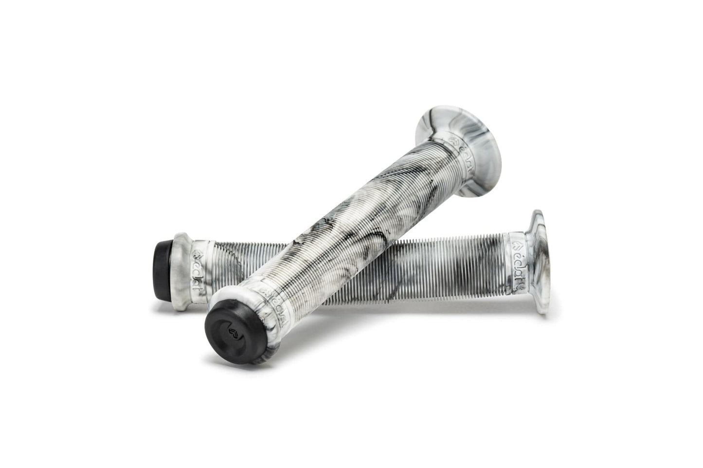 Eclat BMX Parts White/Black Swirl Eclat Zap Grips