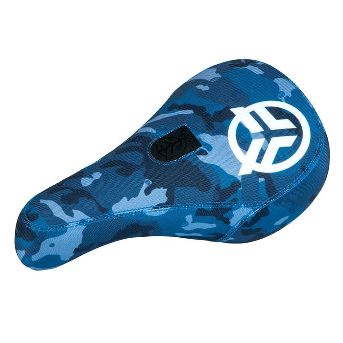 Federal BMX Parts Federal Mid Pivotal Logo Seat Blue Camo With White Logo