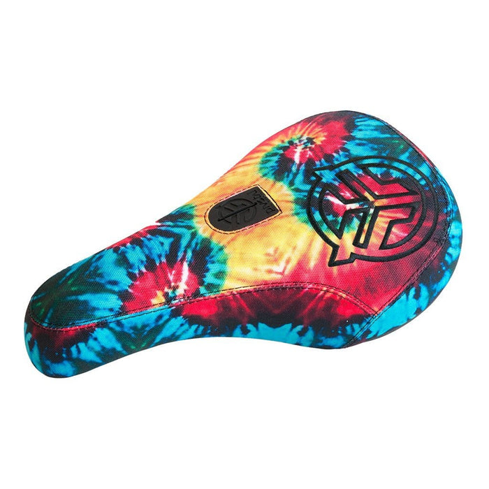 Federal BMX Parts Federal Mid Pivotal Logo Seat Tie Dye With Thicker Black Embroidery
