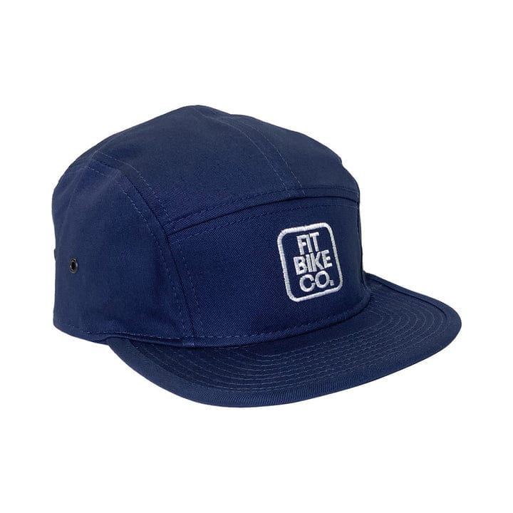 Fit Bike Co Clothing & Shoes Navy Fit Bike Co Five Panel Camper Hat