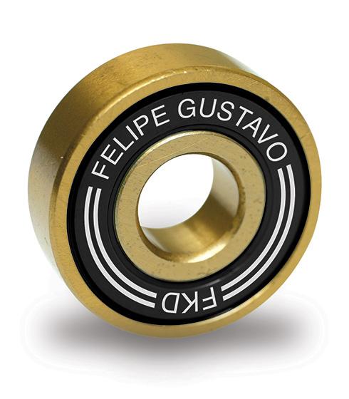 FKD Pro Gold Gustavo Skateboard Bearings