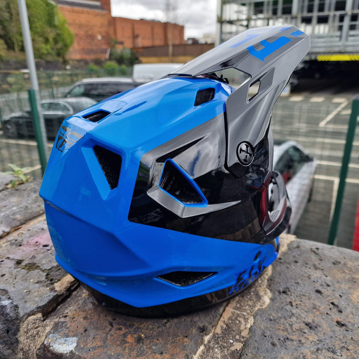 Fly Racing BMX Racing Fly Racing Rayce Helmet Black / Blue