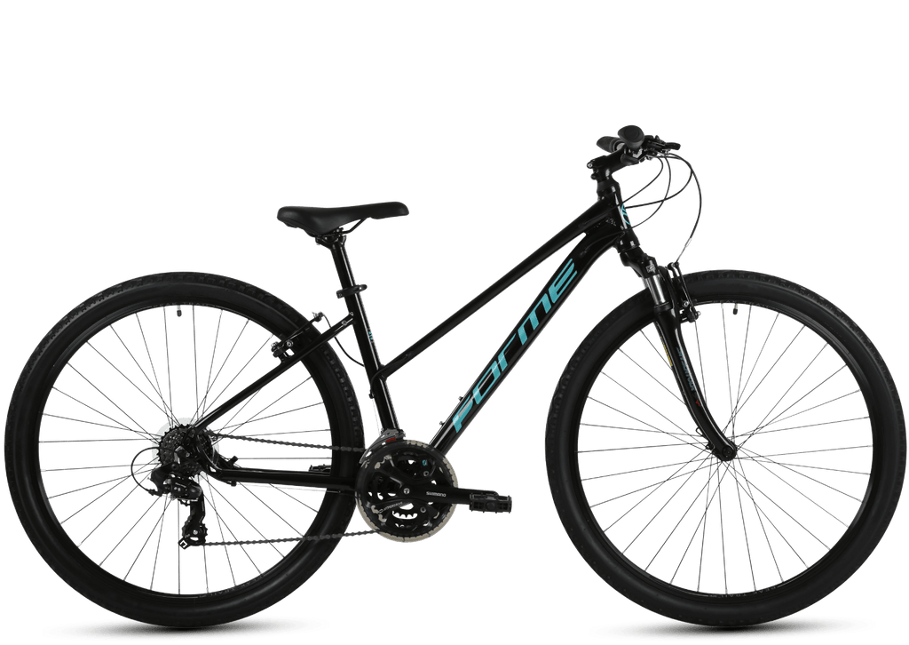 Forme 2021 Peak Trail 3 Ladies Mountain Bike Black Alans BMX