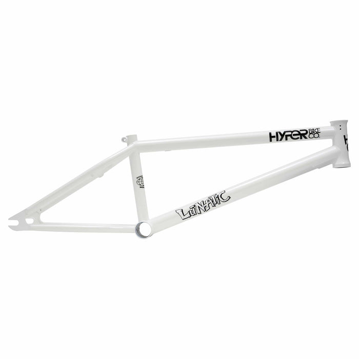 Hyper BMX Parts 20.8 Hyper Brandon Loupos Lunatic Frame Gloss White