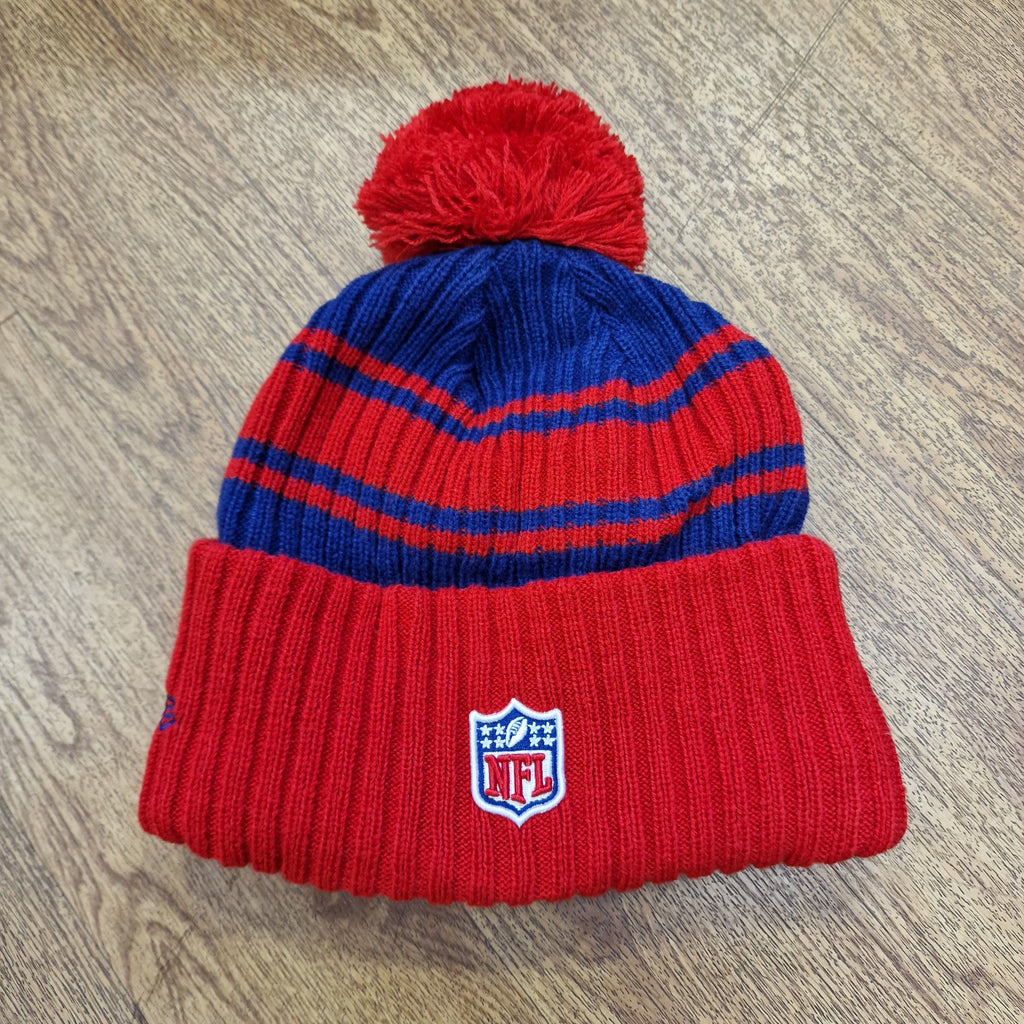 Buffalo Bills New Era Knit Cap, New Blue/Red