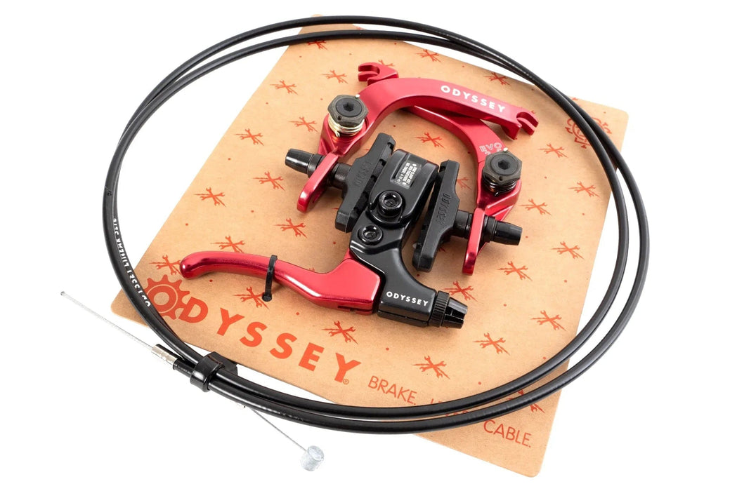 Odyssey BMX Parts Red Odyssey Evo 2.5 Brake Kit