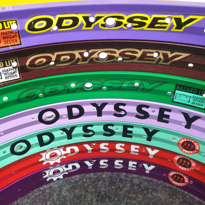 Odyssey BMX Parts Odyssey Hazard Lite Rim Limited Edition Painted Red