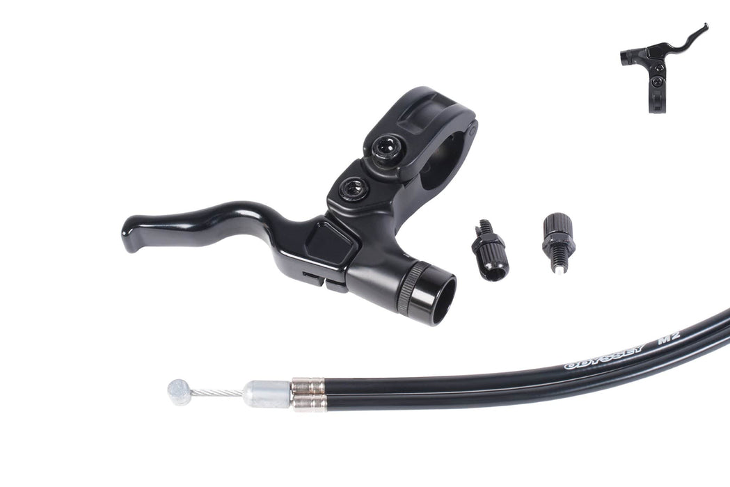 Odyssey BMX Parts Odyssey M2 Gyro Brake Lever and Cable Black