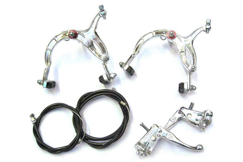 Oxford Old School BMX Silver Oxford MX1000 Old School Complete Brake Set