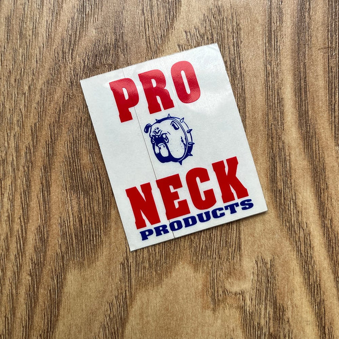 Pro Neck Old School BMX Pro Neck Sticker NOS