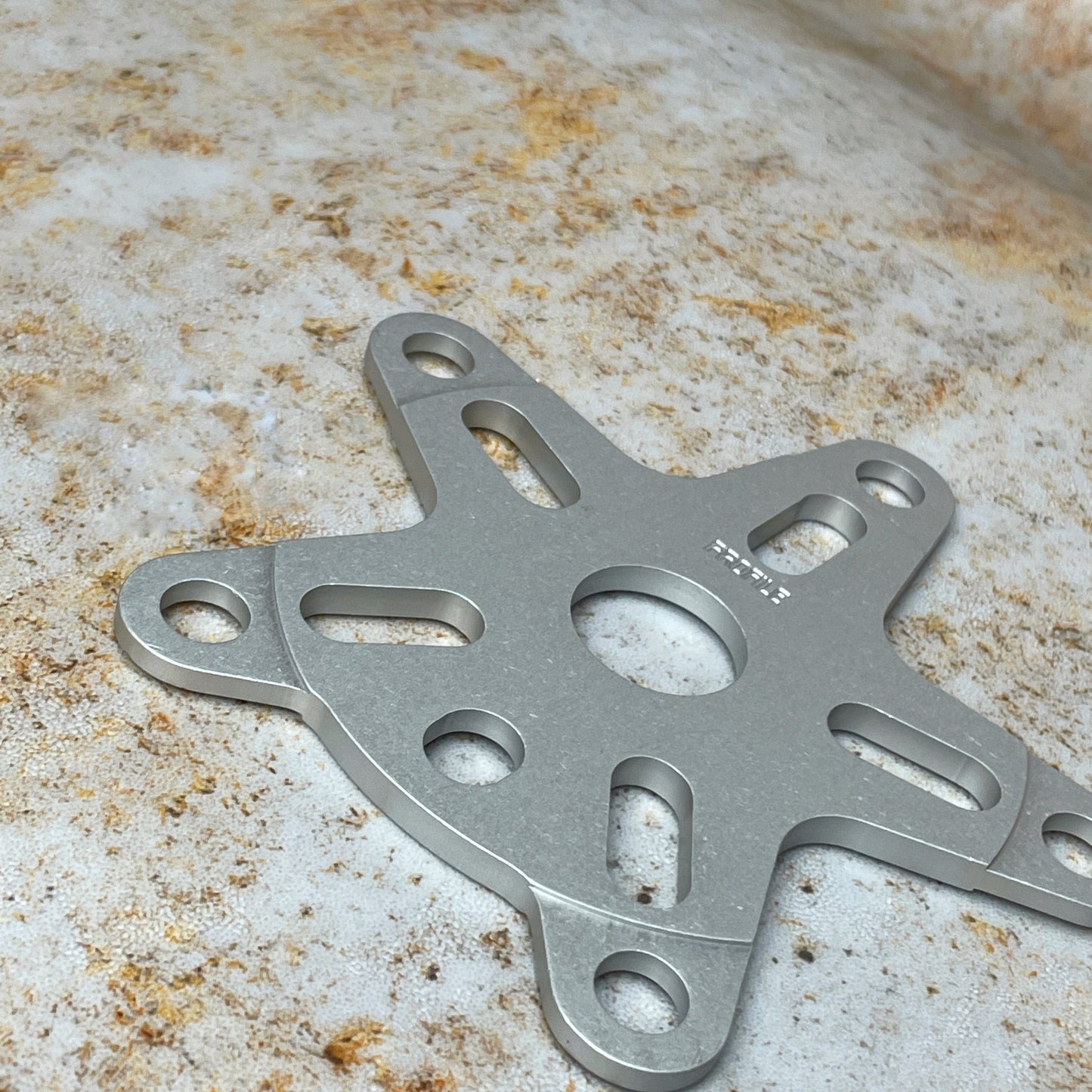 Profile Racing Old School BMX Profile Racing Retro Crank Spider 23.8mm Silver