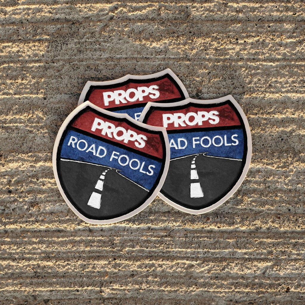 Props Road Fools BMX Sticker | Alans BMX