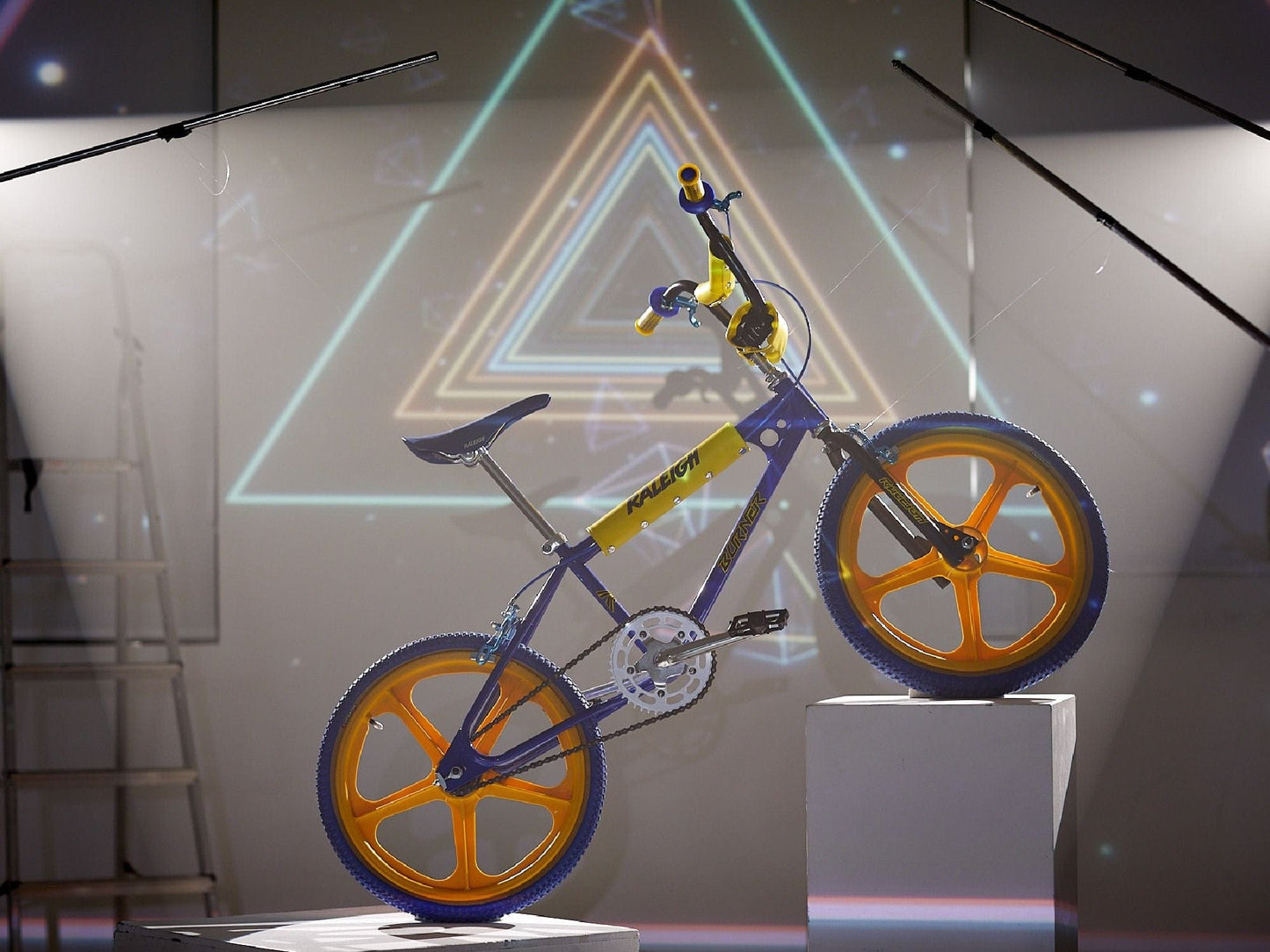 Skyway Old School BMX Raleigh Tuff Burner Skyway Tuff II Wheels Yellow