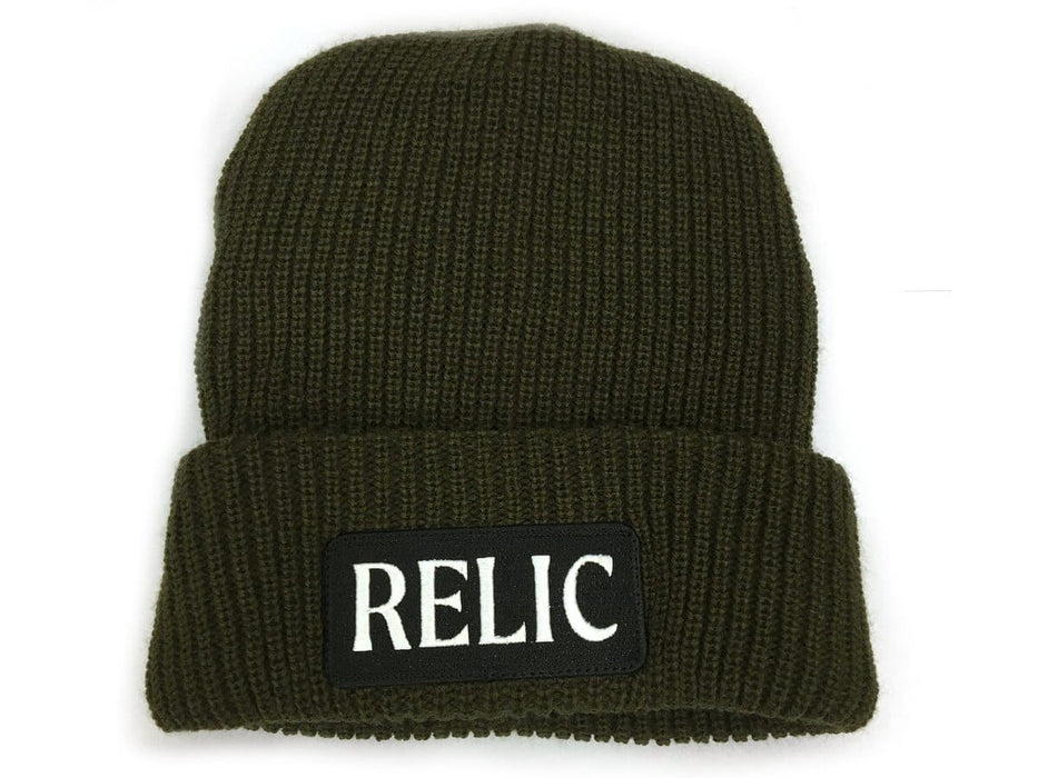 Relic Clothing & Shoes Green Relic Patch Beanie