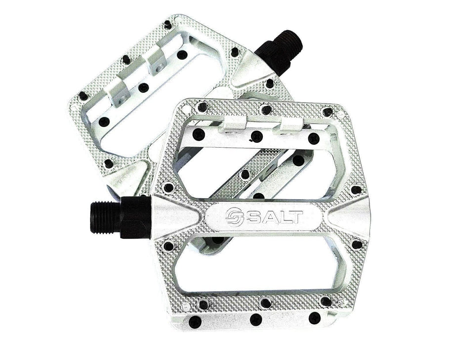 Salt BMX Parts White, 1/2" Salt Alloy Slim Pedals