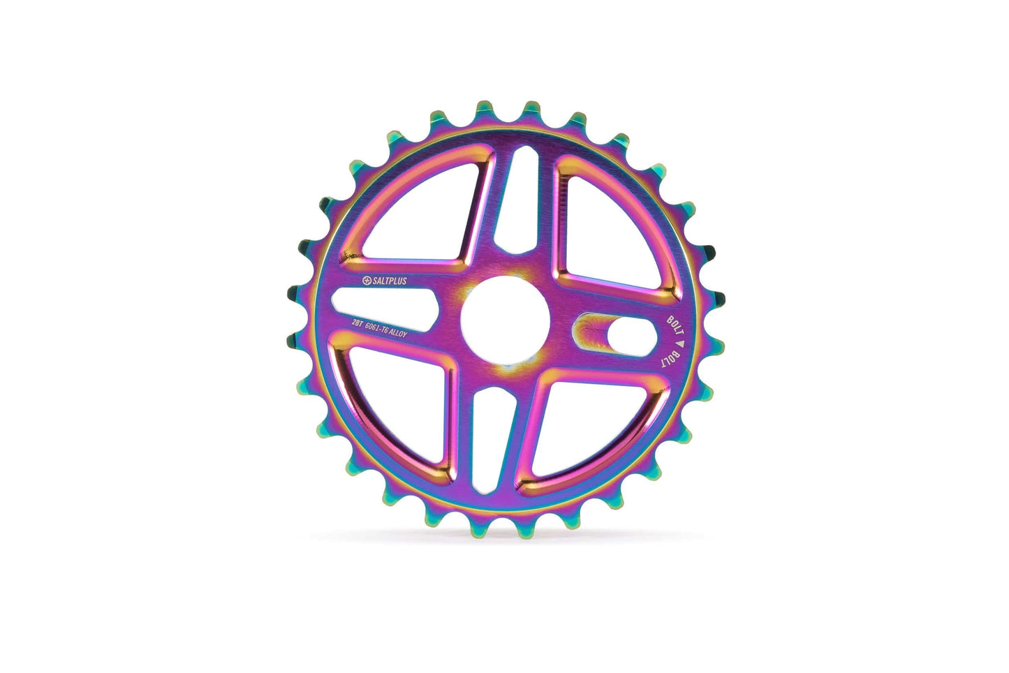 Salt Plus BMX Parts 25t / Oil Slick Salt Plus Center Sprocket