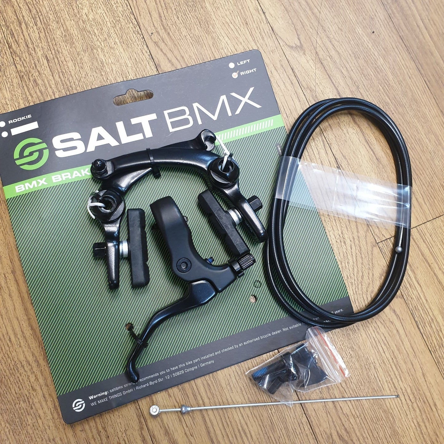 Salt Rookie Alloy U-Brake Set Black
