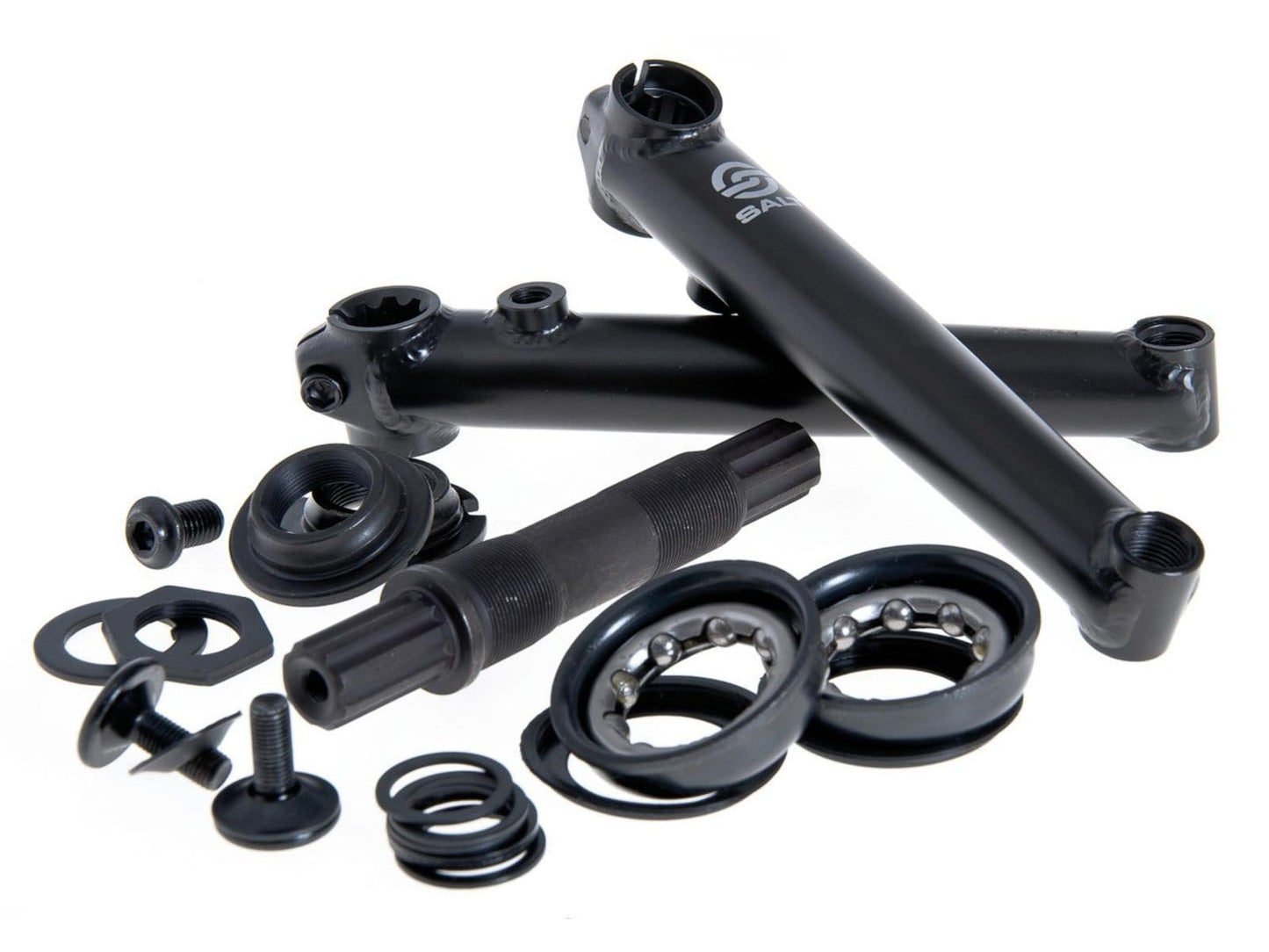 Salt BMX Parts Black / 175mm Salt Rookie Crank 175mm with US Looseball Bottom Bracket