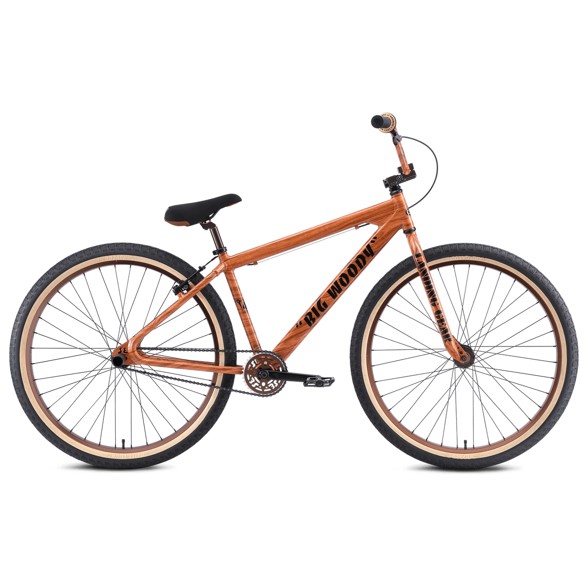 SE Bikes 2022 Big Ripper 29 Inch Bike Wood Grain Alans BMX