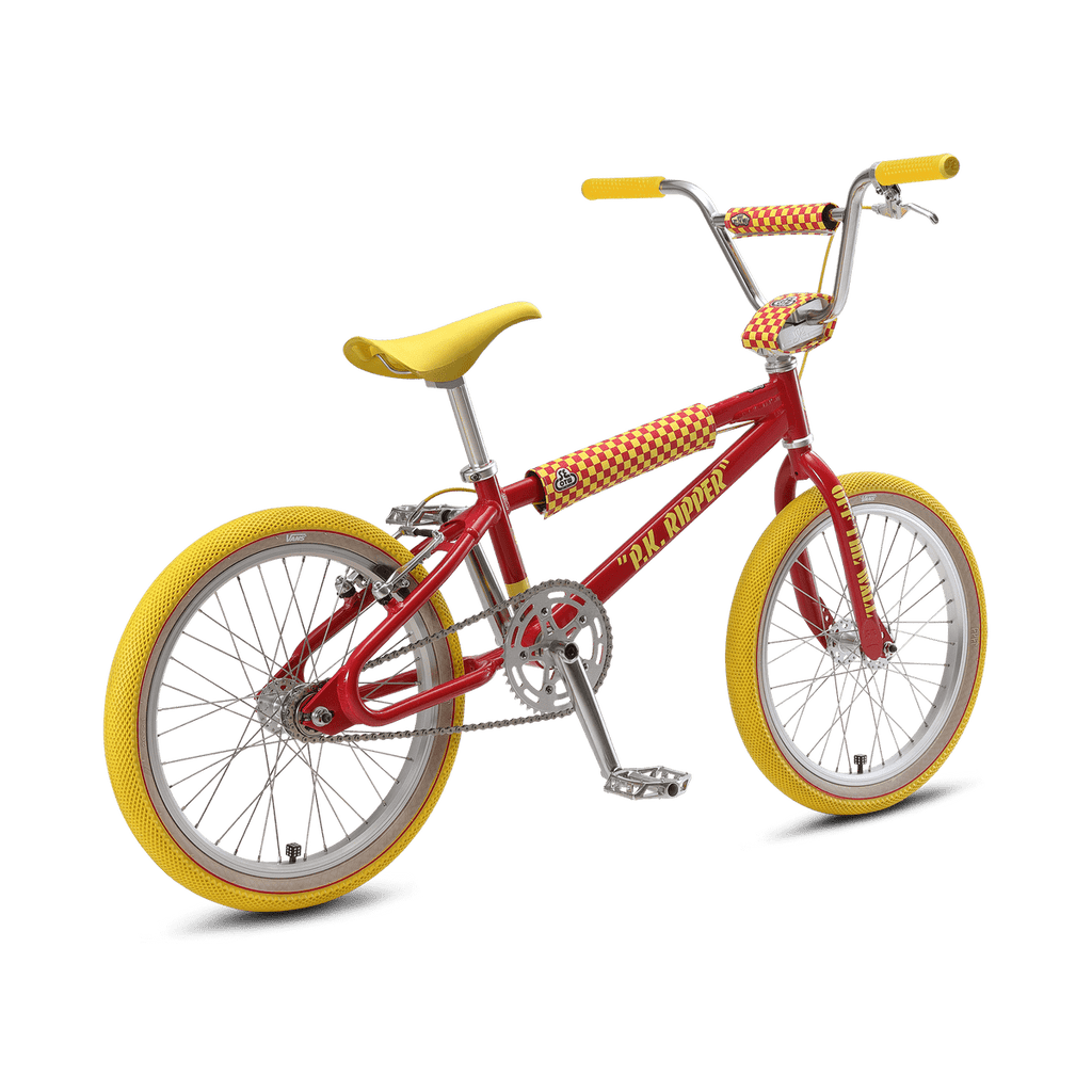 SE Bikes x Vans Looptail PK Ripper Bike Red Yellow
