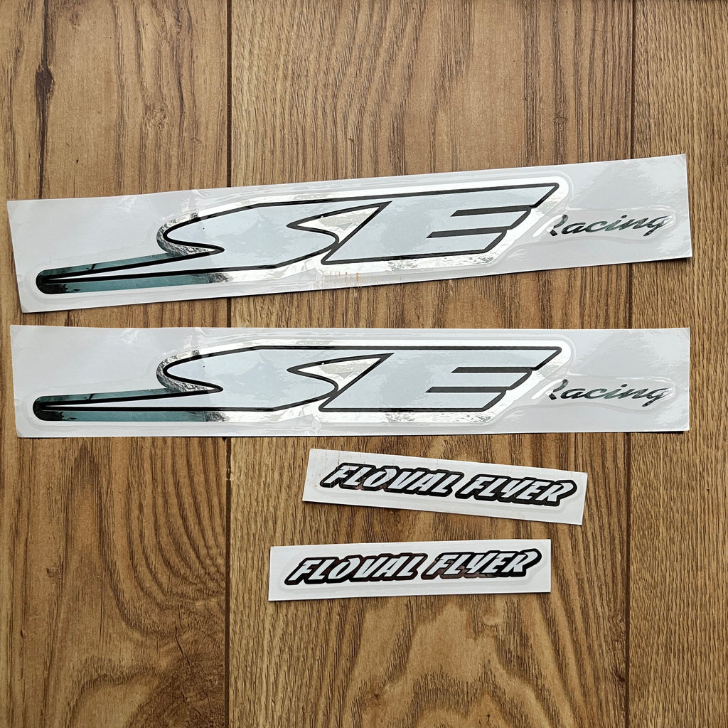 SE Racing Floval Flyer Old School BMX Stickers Pair NOS Alans BMX