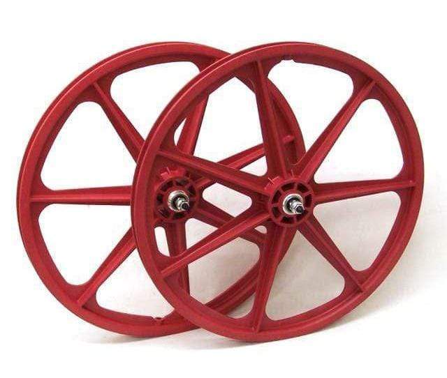 Skyway Tuff Old School Bmx Wheels 24 Inch Pair 