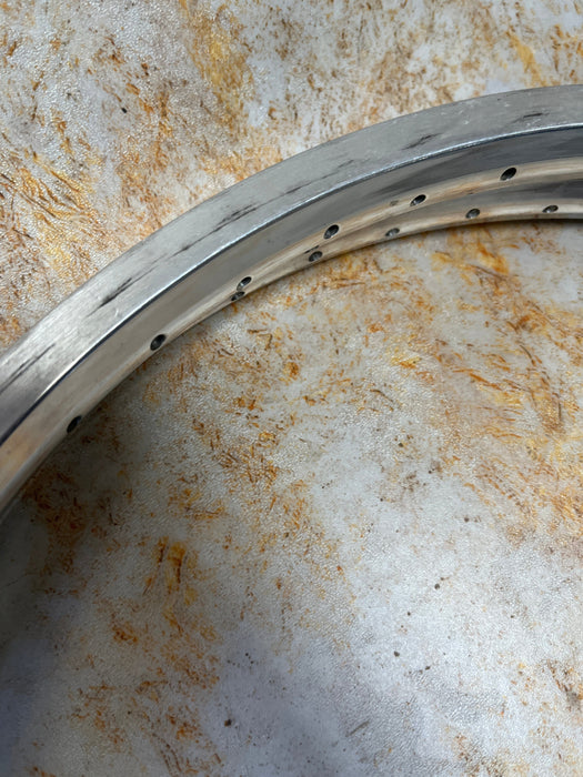 Sun Mid School BMX Polished Silver Sun Ringlé 48H Rims Pair Polished