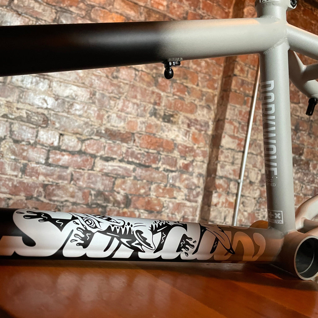 Sunday Darkwave BMX Frame Matte Black x Grey Fade | Alans BMX