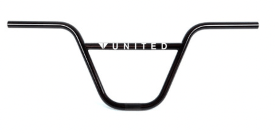 United BMX Parts Black / 9" United Supreme 2 Piece Bars