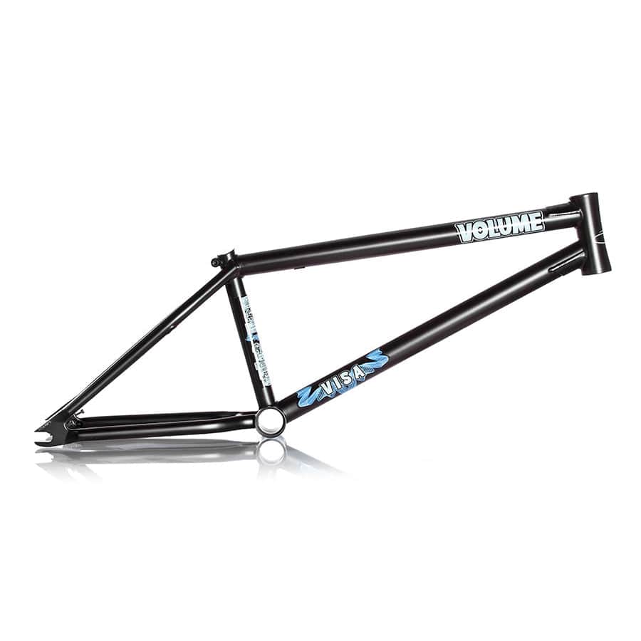 Volume Bikes Visa BMX Frame Flat Trans Black Alans BMX