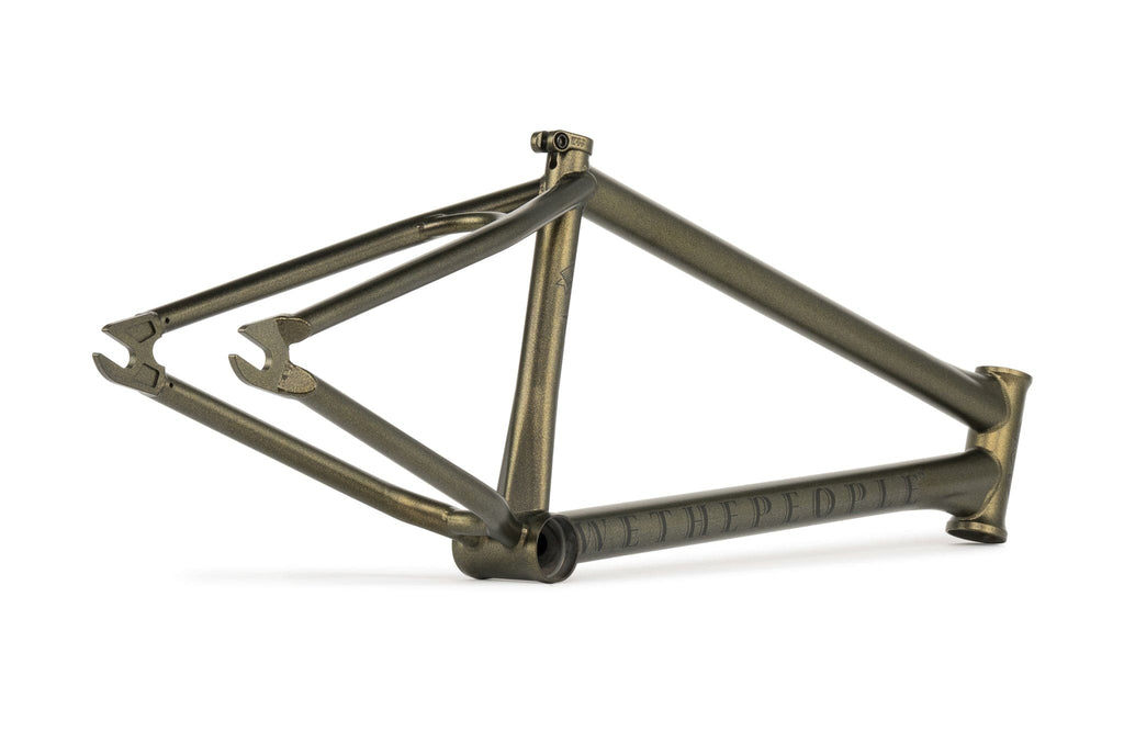 We The People Battleship Magnum BMX Frame Matt Bronze Alans BMX