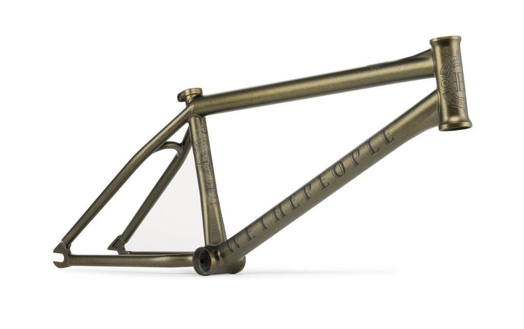 We The People Battleship Magnum BMX Frame Matt Bronze Alans BMX