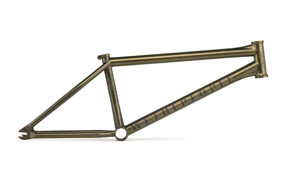 We The People Battleship Magnum BMX Frame Matt Bronze Alans BMX