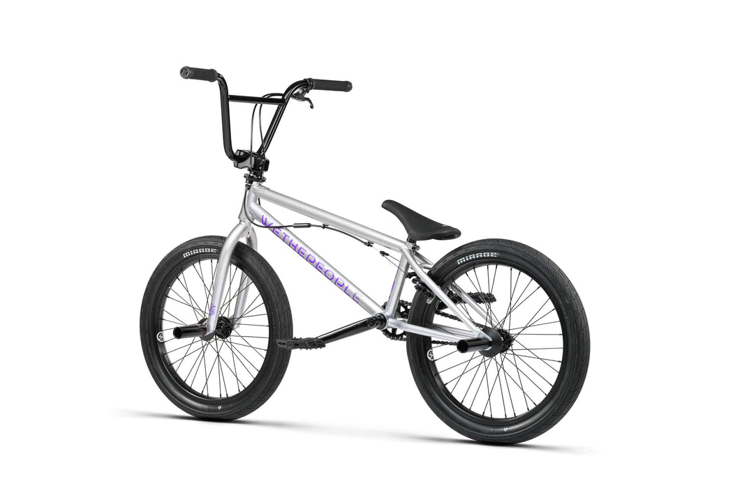 WeThePeople BMX Bikes WeThePeople 2021 Versus Bike 20.65TT Hologram Silver