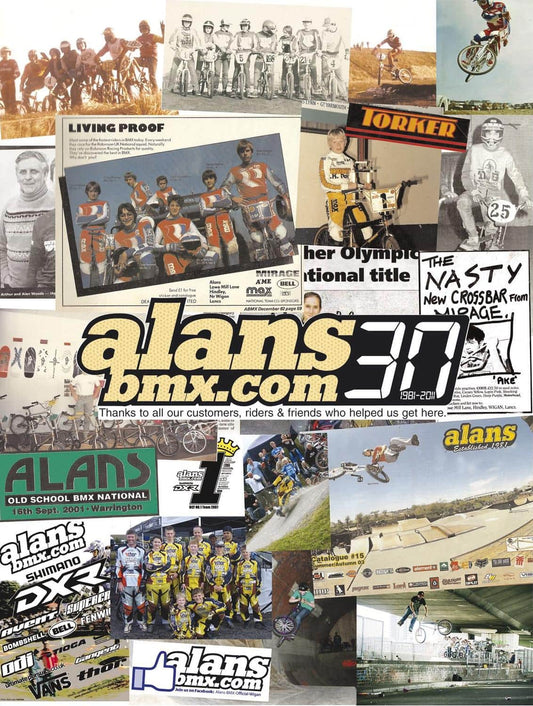 Alans BMX 45 Years: 30 Years Advert Albion #1  April 2011