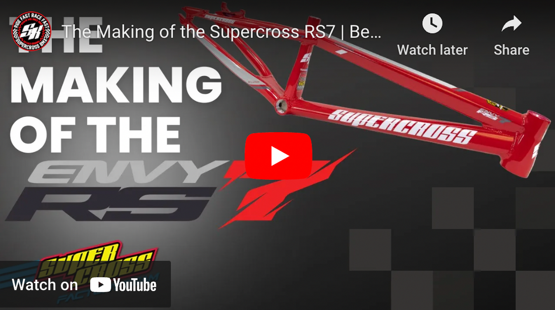 Supercross Envy RS7 Alloy BMX Race Frame