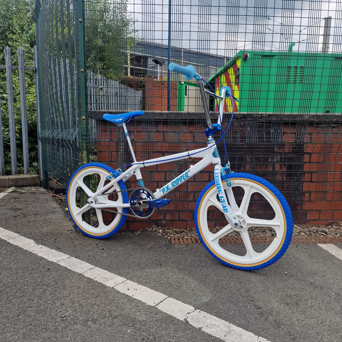 SE Racing 1989 PK Ripper White / Blue – Alans BMX